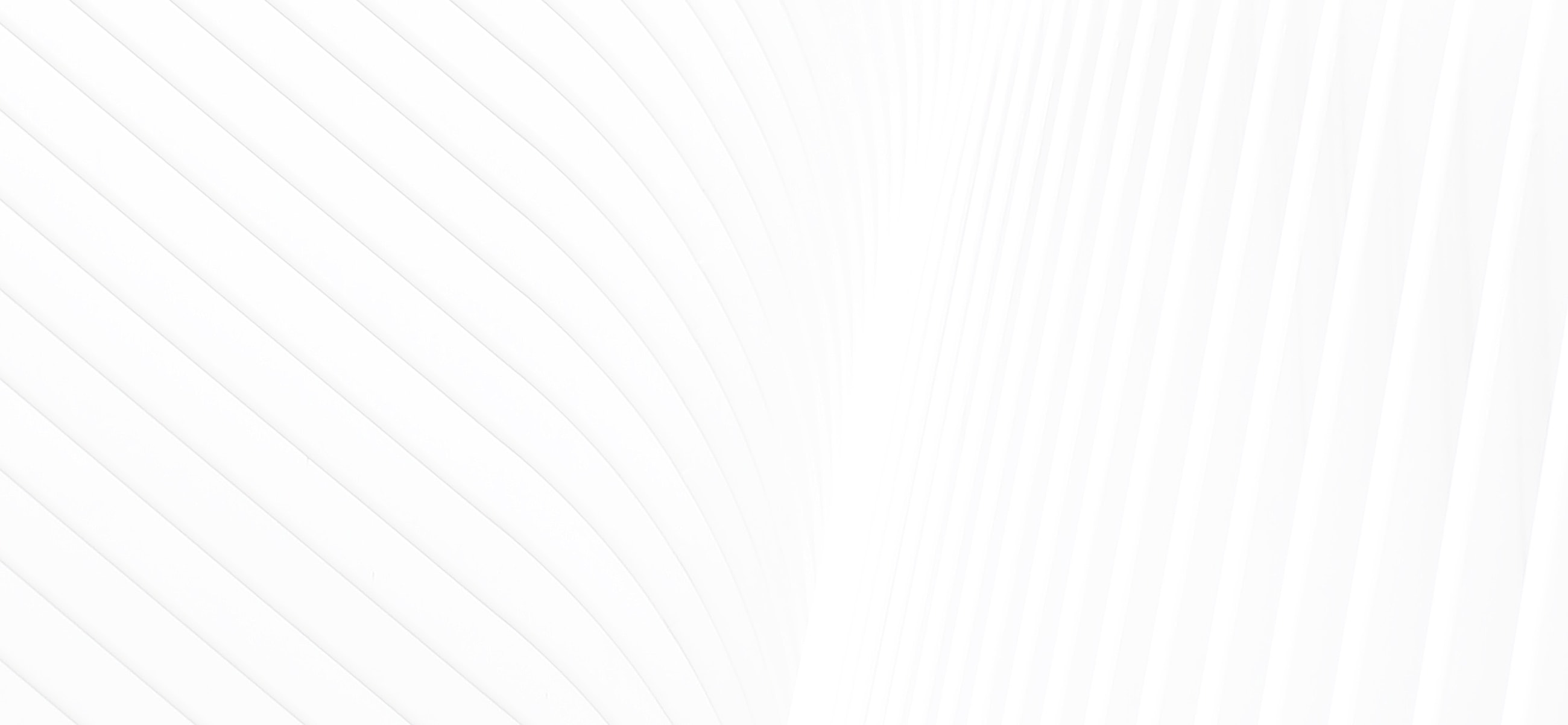 Abstract white background with curved lines.